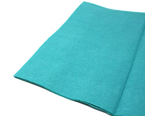 Teal Dinner Napkin, Choice 2-Ply, 15" x 17" - 125/Pack