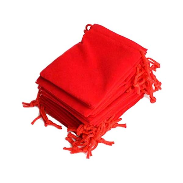 Avanti Creation Return Gift Favour Bag Drawstring Pouch Bag Wedding Gift Pouch Bag Shagun Potli Bags Gold Coin Potli Bag Candy Pouch Bags 4X4 CMS (Pack of 4) - Image 4