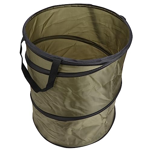 Totority 屋外用ゴミ箱 プのゴミ缶 芝生のゴミ箱 大きなゴミはできます 布 緑