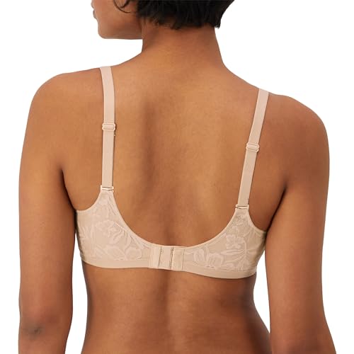 Bali Women's Breathe Modal T-Shirt Bra, Breathable Lightweight Underwire Bra, Convertible Straps2