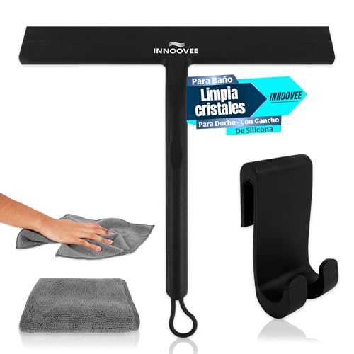Imagen de INNOOVEE Rasqueta Limpiacristales de Silicona para Baño