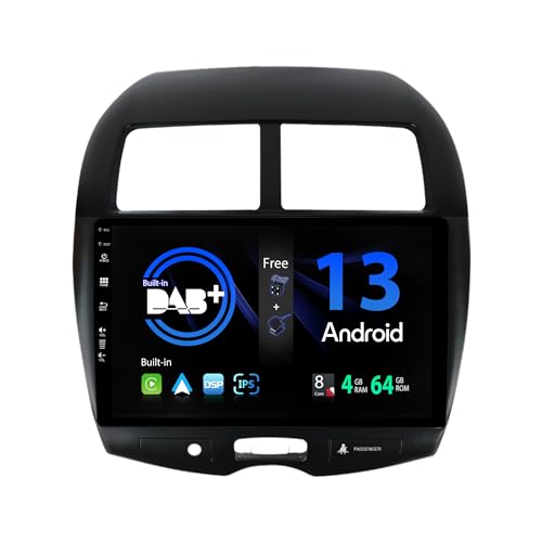 SXAUTO [Built-in DAB] Android 13 Autoradio für Mitsubishi ASX (2010-2019