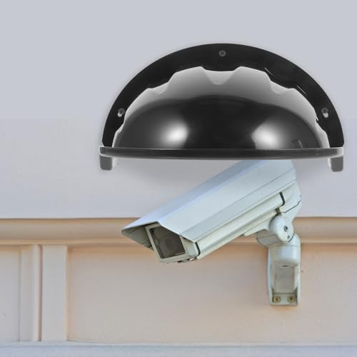 Cubierta de cámara de seguridad exterior de ABS con diseño elegante negro 7