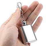 ✿ 【1 Oz Capacity】: el frasco de whisky para hombres tiene un borde suave y una capacidad de 1 oz para satisfacer sus necesidades de uso.