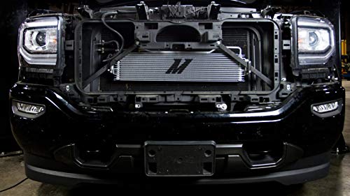 Mishimoto MMTC-K2-14 Transmission Cooler Compatible With Chevrolet Silverado 2014-2018 Silver - Thumbnail 5