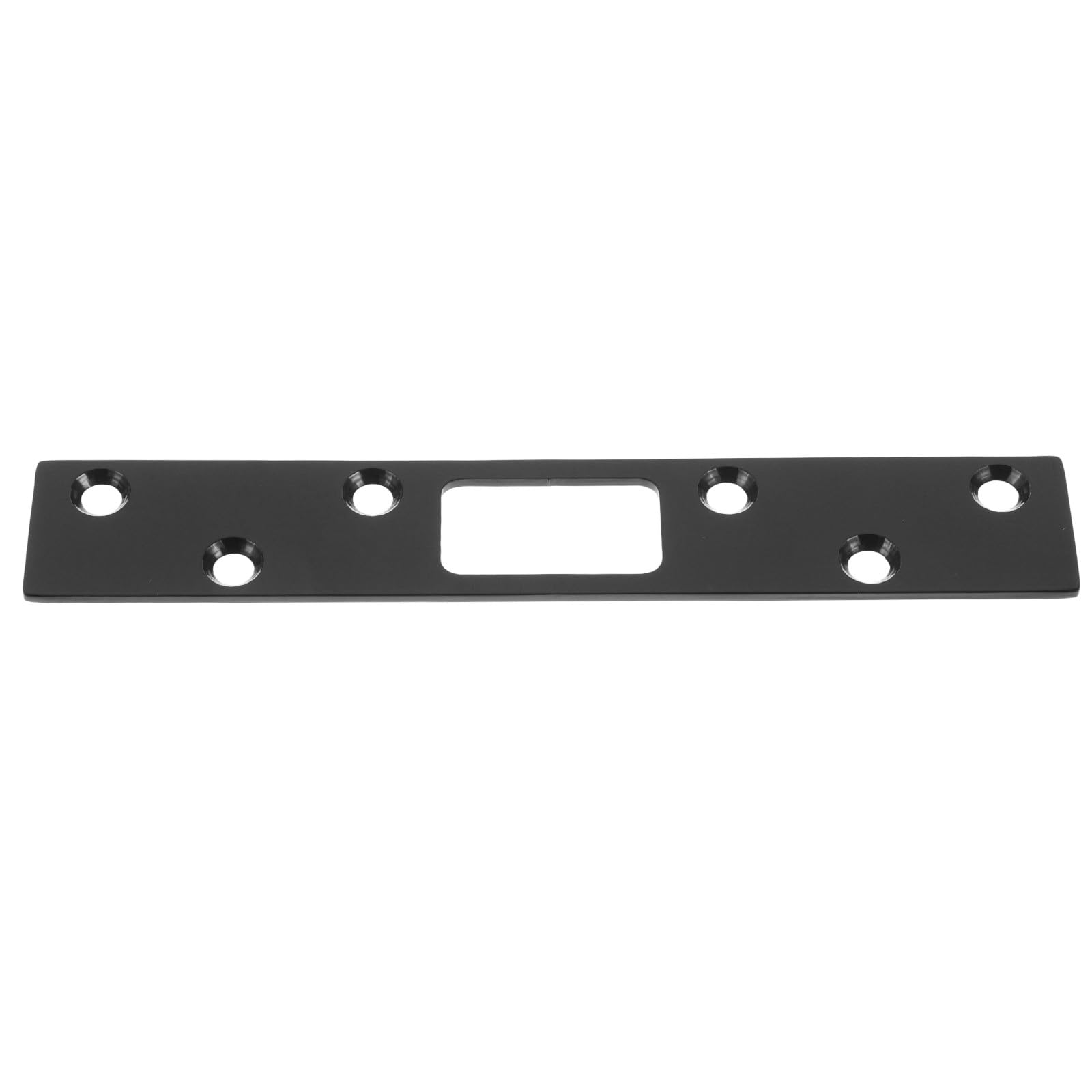 Placa de cerrojo de seguridad para marco de puerta exterior con tornillos de fijación