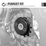 NICECNC 15T Front Countershaft Sprocket Compatible with Honda XR650L 1993 1994 1995 1996 1997 1998 1999-2024 - Image 2