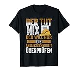 Arbeitssicherheit Fachkraft der tut nix Sifa T-Shirt