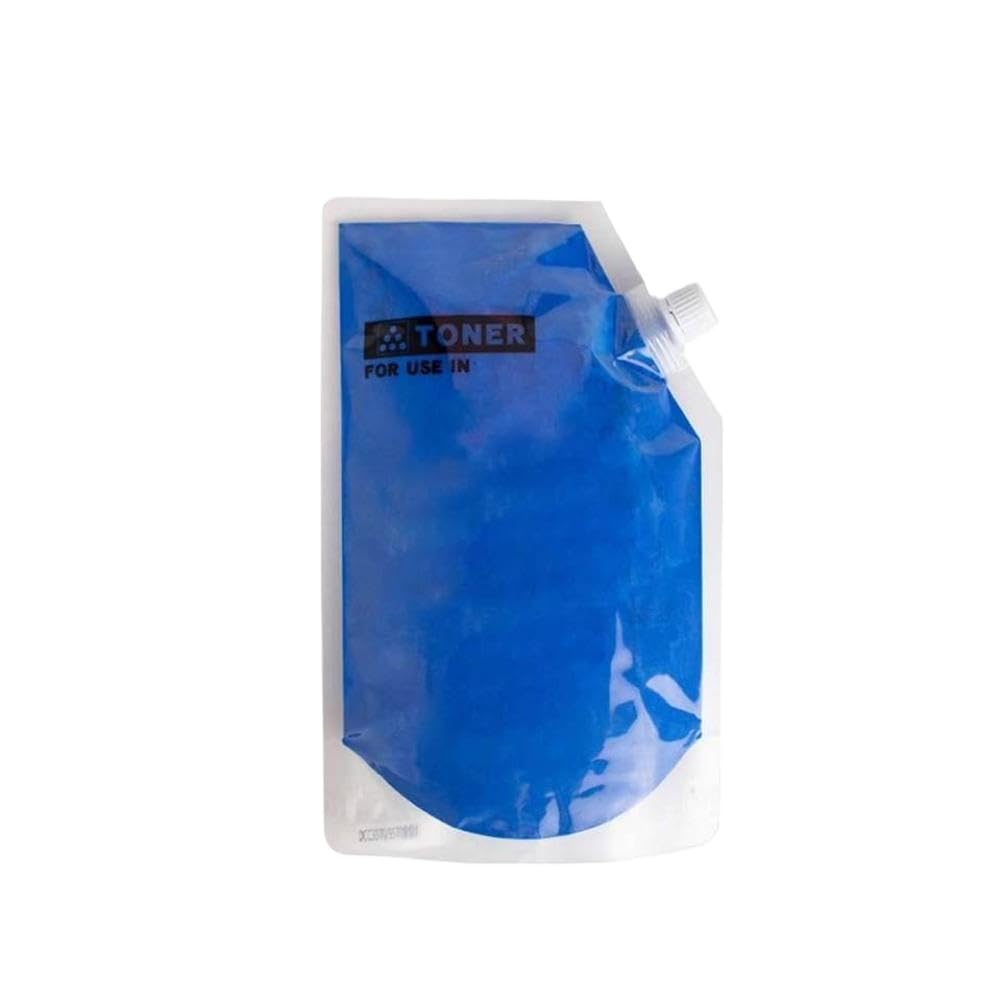Poudre de toner compatible C458 C558 C658 anti trace TN514 cyan 500g