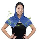 冷感タオル クールタオル 冷却タオル ひんやりタオル スポーツタオル アウトドア 日よけ クールケープ ポンチョ 速乾タオル 超吸水 抗菌 防臭 夏用 コンパクト 折りたたみ 男女兼用 8カラー 2サイズ選択可能 (ロイヤルブルー, 30*62cm)
