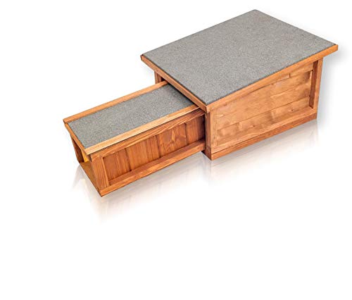 The Hutch Company Deluxe Ventilated Predator Proof Hedgehog House & Hibernation Shelter