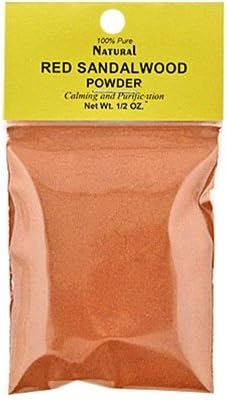 Natural Red Sandalwood Powder -1/2 Oz