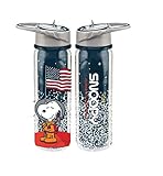 Vandor Peanuts - Snoopy - NASA - 16 oz. Tritan Water Bottle
