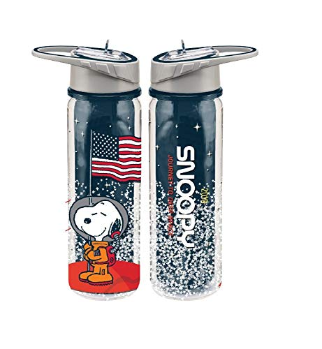 Vandor Snoopy Cartoon Space Tritan Water Bottle Fan Accessory