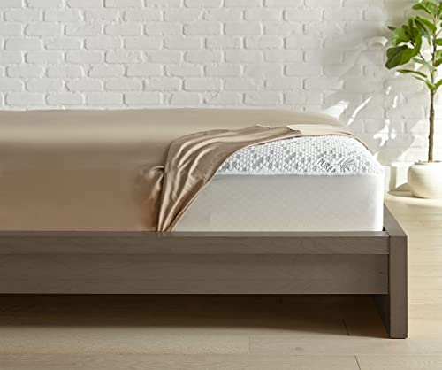 Image of Queen Mattress Protector by PURE BAMBOO, Waterproof, Charcoal Fiber - Viscose Derived from Bamboo Charcoal Fiber, Mattress Cover Protects Against Moisture, Spills, Stains (Queen)