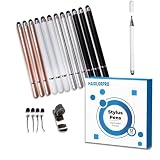 HAIOLORPRO 12PCS Stylus Pen for Touchscreen, 2-in-1 Stylists Pens for Touch Screens, High Sensitivity and Precision Stylus Pen for ipad iPhone Android Tablets All Universal Touchscreen Devices