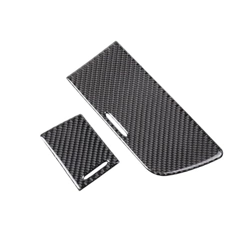 Panneau de porte-gobelet Corvette C7 2014-2019 en garnitures carbone souple
