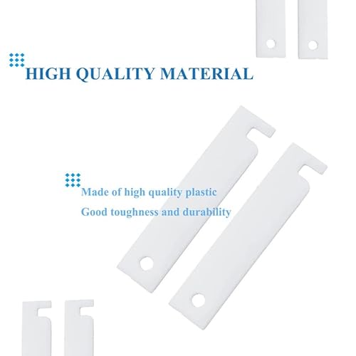 4Pcs We3M51 We3M52 Clothes Dryer Teflon And Nylon Drum Bearing Slide Replacement Kit #TOP3