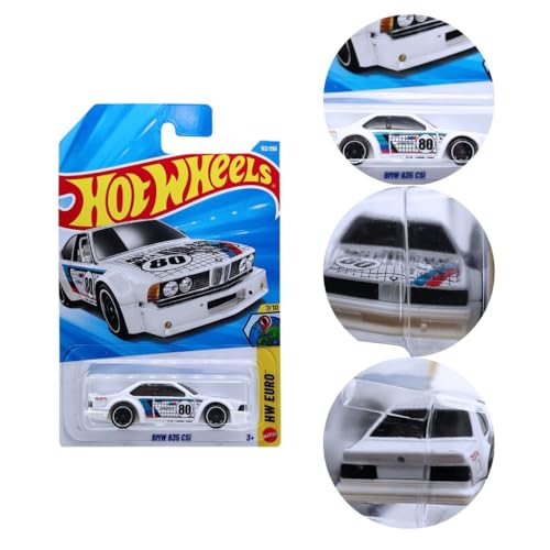 Image of Hot Wheels BMW 635 CSi HW Euro Ages 3 and Up 152 /250 (White)