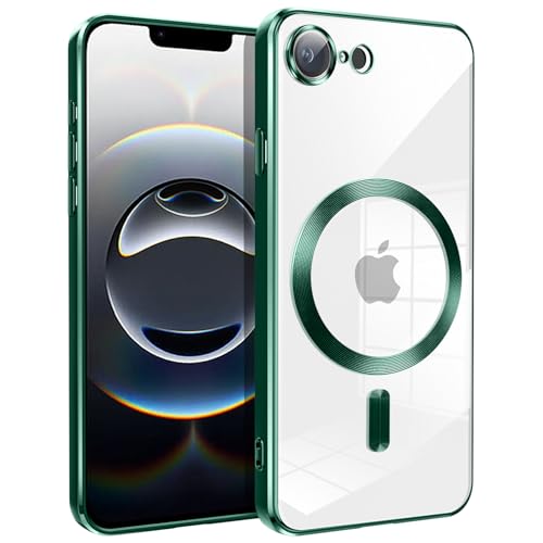 iPhone 16E pP[X MagneticΉ CX[d y^ TPU \tg ACtH16e pX}zP[X }Olbg ϏՌ ČRMILKi擾 ϖh~ ϋv Xgbvt  gуJo[ / D77-137