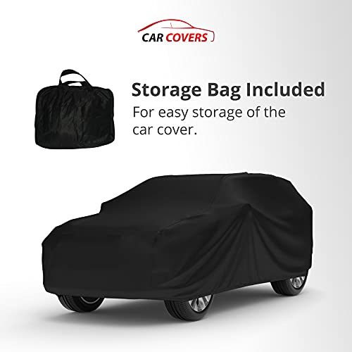 Indoor Suv Cover Compatible With Lexus Rx 350 2007-2018 - Black Satin - Ultra Soft Indoor Material - Keep Vehicle Looking Between Use - Includes Storage Bag #TOP4