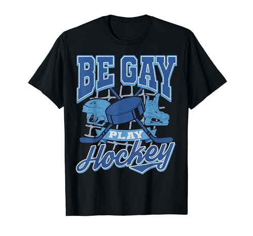 Trendy Apparel Play Hockey Puck & Crossed Hockey Sticks T�V���c