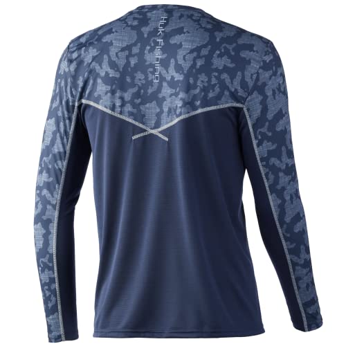 Image of HUK Men's Icon X Long Sleeve Shirt, Performance Fishing Shirt