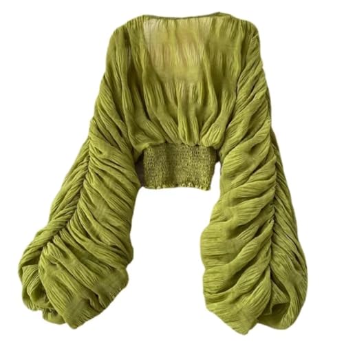 Sumleno Womens Bell Sleeve Tops Sexy Vintage V-neck Long Sleeves Lace Renaissance Shirt Y2K Aesthetic Dressy Top