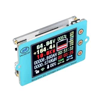 Compteur De Batterie 2.4" - Mesure Tension, Courant, Capacité - DC 8-100V - Neuf