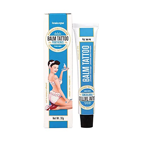 BALM TATTOO - Tattoo Aftercare - Original - 30g Tube *Pflegecreme mit Panthenol & Sepitonic M3 *Creme für Hautpflege und Tattoo Pflege nach dem Tätowieren *beugt Entzündungen vor