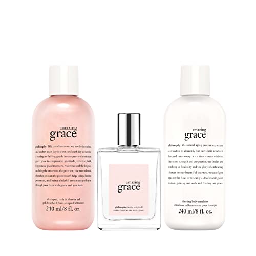 amazing grace 3 piece gift set 2 Oz. + 8 Oz. + 8 Oz.