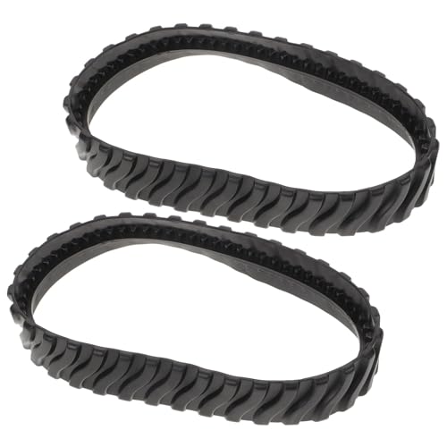 Housoutil 2 Piezas Pista de Neumáticos de Caucho para Limpieza de Piscinas, Repuesto Compatible Zodiac Mx8, 2 Piezas para Limpiador Automático, Accesorio Multiusos para Mantenimiento de