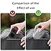 Flymile Carrying Case for DJI Osmo Action 5 Pro/4/3, Small Storage Bag for GoPro, PU Hard Travel Protector Case for Insta360 Ace/Ace Pro/2 with Wrist Strap & Carabiner Protective Accessories(Grey)