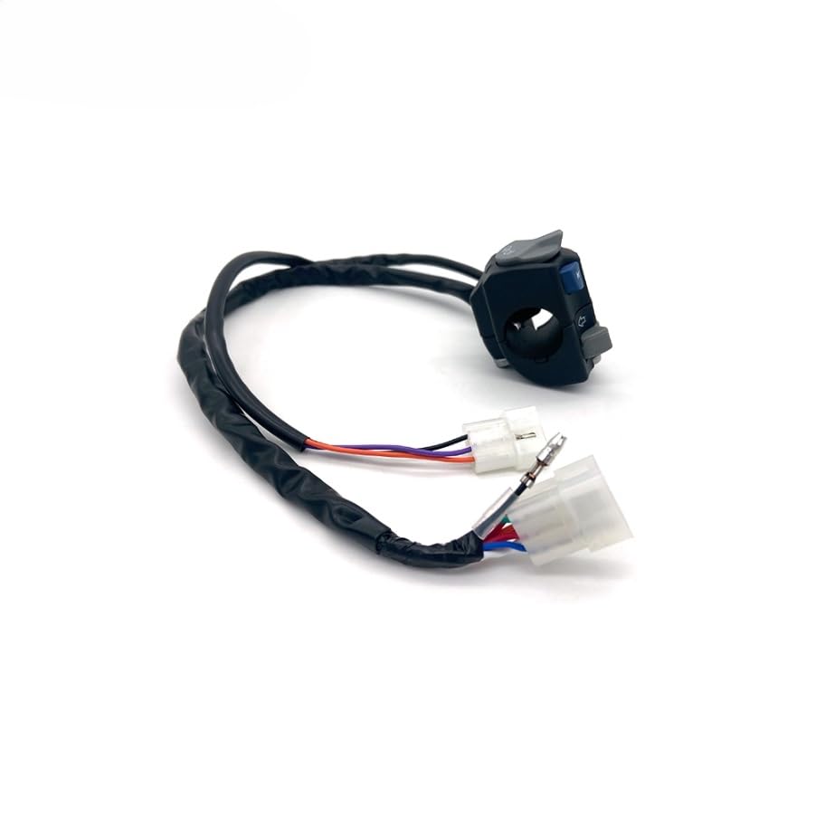 Interruptor de faros y parada de motor estanco para manillar de motocicleta 5