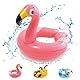 POPOYU Schwimmreifen Kinder 3-6 Jahre,Schwimmreifen Flamingo Kinder,Schwimmtiere für Den Pool,Aufblasbare Schwimmtiere Flamingo,Pool Tiere Aufblasbar Spielzeug für Schwimmbad-Party,Strand Partyzubehör