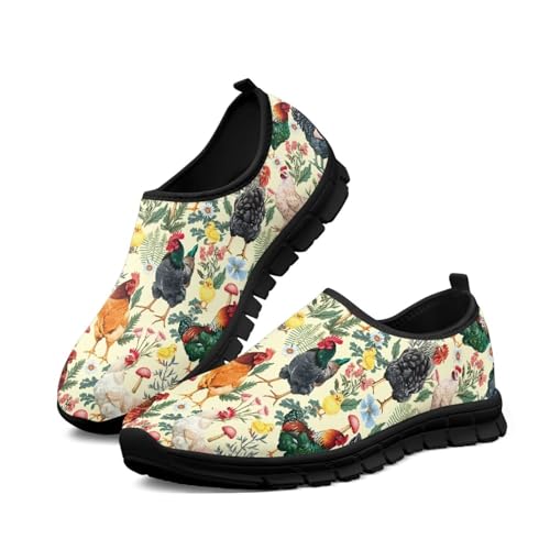 Image of Women's Loafers Slip On Slip Shoe Casual Walking Shoes Non Slip Work Shoes Mesh Athletic Sneakers