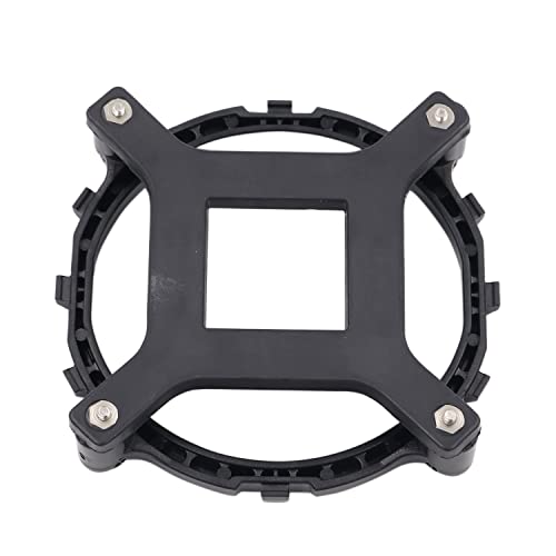 Soporte y placa trasera de plástico para disipadores CPU PC compatible con Intel LGA 775 miniatura 3