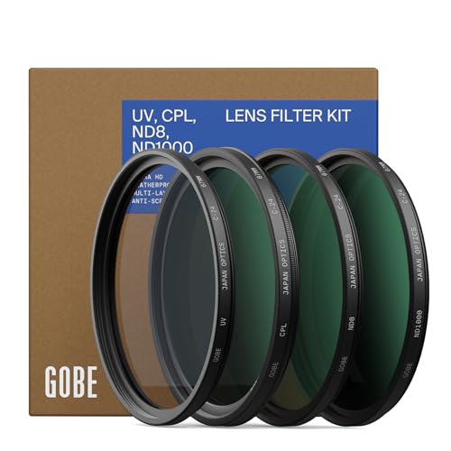 Kit filtres photo 52mm pour réussir vos paysages de mer et cascades