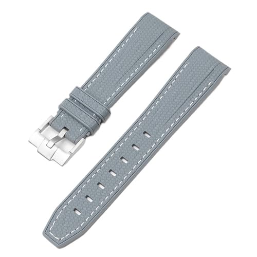 Bracelet montre 20mm interface incurvée en silicone premium pour Omega x Swatch