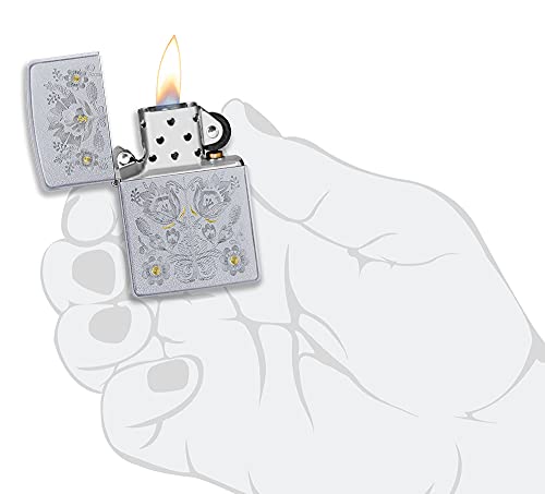 Zippo Flower Lighters miniatura 5