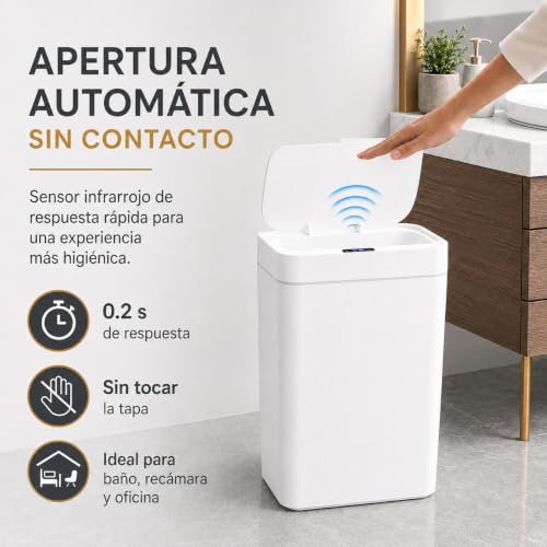 Opiniones de Bote de Basura Con Sensor al mejor precio. 8 Imagen adicional