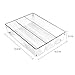 iDesign Linus Kitchen Drawer Organizer for Silverware, Spatulas, Gadgets - Clear 13.8