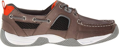 Sperry Mens Sea Kite Sport Moc Boat Shoe, Grey, 8.5 - Thumbnail 3