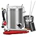 EliteEdge 12KG Propane Melting Furnace Kit, Smelter Furnace Kit with Crucible and Tong, 1300°C /2372°F High Capacity Foundry Furnace for Melting Gold, Silver, Tin, Aluminum