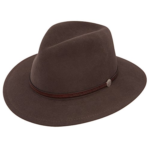 Stetson TWCMWL-8824 Cromwell Hat, Mink, Medium