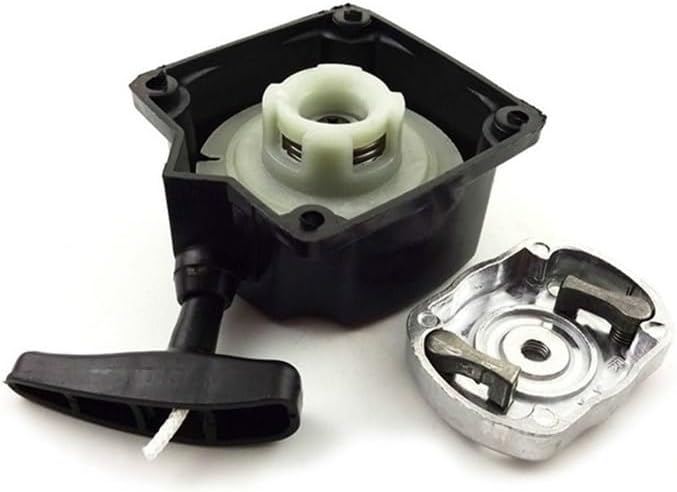 Recoil Starter Pull Kit Fit for Brush Cutter Engine 43CC 49CC 52CC Lawn Mower Accessories Garden Power Tools(Part A)
