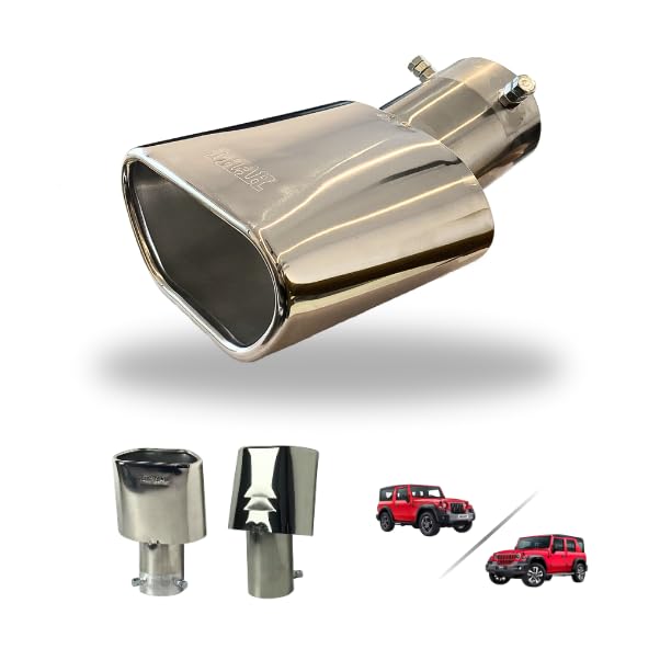 EXHAUST TAIL MUFFLER TIP (SILENCER COVER) FOR THAR 2020 AND THAR ROXX, SUNBAN ADVENTURE HIGHGLAND 4X4
