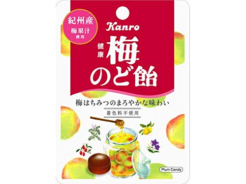 カンロ 健康梅のど飴（コンパクトサイズ）1箱(6袋)