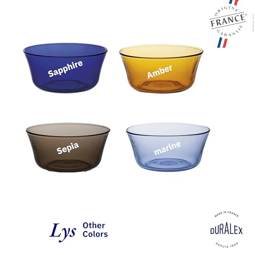 Image of Duralex LYS Marine Table Bowl 250 ml Pack of 6