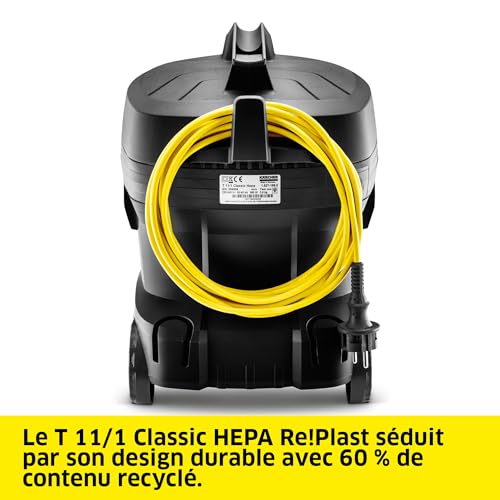 Aspirateur Poussière Kärcher T111 Classic HEPA 14 61 dBA - vue 8
